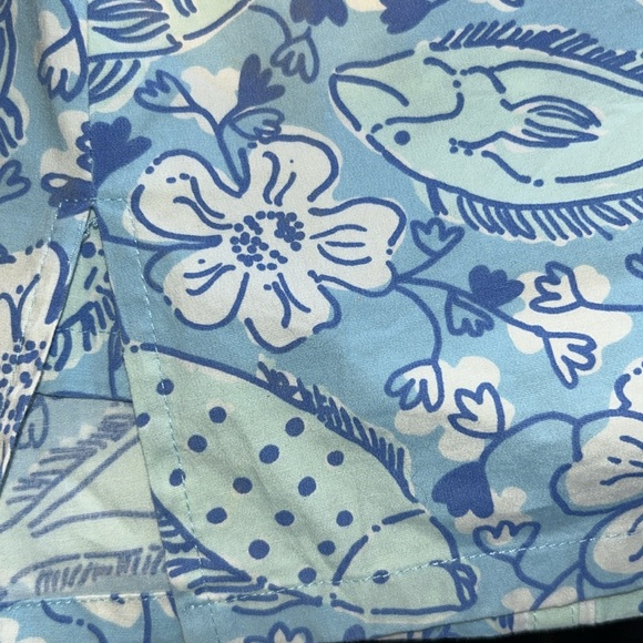 Vintage Lilly Pulitzer Kiss The Cook Monkey Skort Shorts Skirt size 4 - Picture 5 of 5